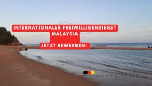 Bundesfreiwilligendienst 24 Strand in Malaysia